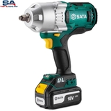 Súng siết bu lông dùng Pin 1000Nm Sata 51075C