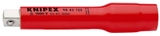KNIPEX® THANH NỐI DÀI 98 45 125 VỚI ĐẦU VUÔNG TRONG/NGOÀI 1/2