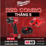 RED COMBO MILWAUKEE THÁNG 5/2023
