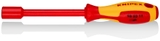 KNIPEX® ĐẦU VẶN ĐAI ỐC 98 03 11 CÓ TAY CẦM TUA VÍT