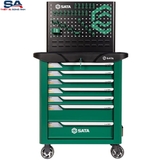 Xe đẩy dụng cụ 7 ngăn Sata A95107-GR