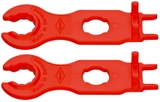 KNIPEX® BỘ DỤNG CỤ LẮP RÁP 97 49 66 2 CHO ĐẦU NỐI CÁP NĂNG LƯỢNG MẶT TRỜI MC4® (MULTI-CONTACT)