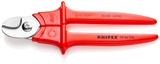KNIPEX® KÉO CẮT CÁP TAY CẦM BỌC NHỰA ĐÚP KNIPEX 95 06 230