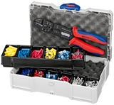 KNIPEX® BỘ DỤNG CỤ BẤM COS 97 90 25 CHO ĐẦU NỐI CÁP 13 CHI TIẾT