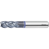 DAO PHAY NGÓN HỢP KIM PHỦ TIALN CHUYÊN INOX D8/R1,5MM GARANT 206351 8/1,5
