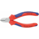 KÌM CẮT MẶT CHÉO KNIPEX MẠ CHROME TAY CẦM CÓ GỜ 125MM | 70 05 125
