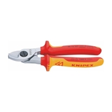 KÌM KNIPEX 95 16 165 CẮT CÁP ĐIỆN ĐỒNG NHÔM Ø15MM CÁCH ĐIỆN 1000 VOLT | 95 16 165