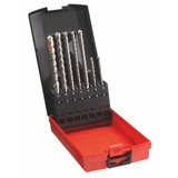 BỘ 6 MŨI KHOAN Bê tông chân gài MILWAUKEE® ĐẦU HÀN HỢP KIM “MX4” 5-12 MM | 4932478626