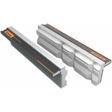 Cặp hàm từ Eto làm bằng nhôm, Vee form Garant 120mm