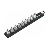 BỘ 9 ĐẦU KHẨU HOA THỊ NGẮN ĐẦU 3/8 WERA 8767 Belt B 3 TORX® HF Zyklop 05003972001 L60020 3680