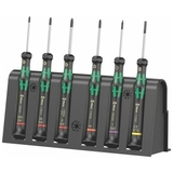 SET 6 TUA VÍT ĐIỆN TỬ 2050/6 Screwdriver set and rack for electronic applications WERA 05030181001 L60020 3909
