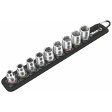 BỘ SOCKET 9 CÁI NGẮN WERA 3/8 BELT B 4 VELCRO 05003973001 L60020 3800