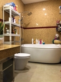 Kệ để đồ nhà vệ sinh 61cm Màu trắng VNSV061A3BT21