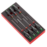 Bộ 7 tua vít Protwist® trong foam Facom MODM.ATXR