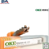 Dao phay hợp kim 68HRC phủ TiN OKE OMHH-4E