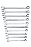 10 PC 12-POINT METRIC FLANK DRIVE® PLUS COMBINATION WRENCH SET (10–19 MM) | SOEXM710 | Snap-On | [Hàng Chính Hãng]