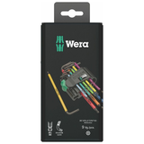 BỘ LỤC GIÁC BÔNG HOA THỊ ngắn  có lỗ Wera 967/9 TX BO Multicolour 1 SB 05073599001