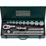 SOCKET SET 3/4 SQUARE DRIVE, 16 PIECES