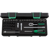SOCKET SET 1/4 SQ/DR 36 PCS