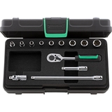 SOCKET SET 1/4 SQ/DR 13PCS