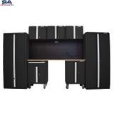Bộ 8 tủ 335cm màu đen CSPS VNGS3352BB2