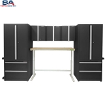 Bộ tủ đồ nghề 9 cái 366cm màu đen CSPS VNGS3661BB36