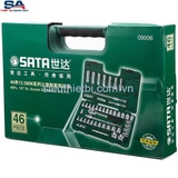 Bộ đầu tuýp 46 chi tiết Sata 09006