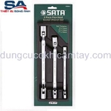 Bộ đầu tuýp lắc léo 3 chi tiết Sata 09044