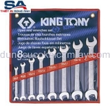 Bộ cờ lê 2 đầu miệng 8 chi tiết Kingtony 1108MR