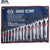 Bộ cờ lê vòng miệng 14 chi tiết hệ inch Kingtony 1214SR01