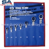 Bộ khóa vòng miệng tự động 7 chi tiết Kingtony 12207MRN01