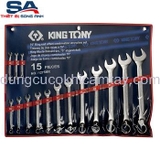 Bộ Cờ lê vòng miệng 15 chi tiết 6-32mm Kingtony 1275MR