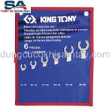 Bộ Cờ lê 2 đầu miệng lục giác 6 chi tiết Kingtony 1306MRN