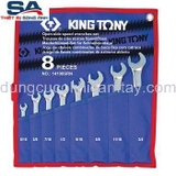 Bộ khóa vòng miệng 8 chi tiết hệ inch Kingtony 14108SRN