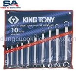 Bộ cờ lê 2 đầu vòng 10 chi tiết  Kingtony 1710MR