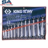 Bộ cờ lê 2 đầu vòng 12 chi tiết  Kingtony 1712MR