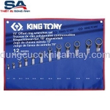 Bộ cờ lê 2 đầu vòng 12 chi tiết  Kingtony 1712MRN