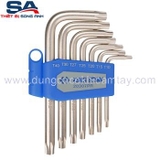 Bộ lục giác sao ngắn 7 có lỗ cái Kingtony 20407PR
