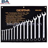 Bộ cờ lê vòng miệng 14 chi tiết Gestar 396-082