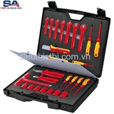 Bộ dụng cụ cách điện 26 chi tiết Knipex 98 99 12