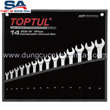 Bộ cờ lê vòng miệng 8-19mm Toptul GPAB0802