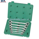 Bộ cờ lê 2 đầu vòng tự động Sata 09025