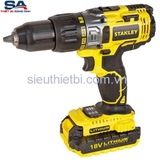 Máy khoan vặt vít dùng pin 18V Stanley SCD 20C2