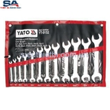 Bộ cờ lê 2 đầu miệng 12 chi tiết Yato YT-0152