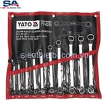 Bộ cờ lê 2 đầu vòng 10 chi tiết Yato YT-0250