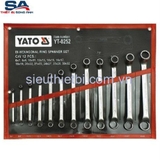 Bộ cờ lê 2 đầu vòng 12 chi tiết Yato YT-0252