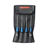 Bộ dụng cụ lấy ron 4 chi tiết đựng trong túi cuộn bằng da PB Swiss Tools PB 7681 Set