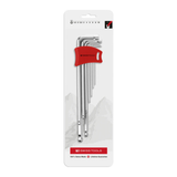 Bộ lục giác dáng dài một đầu tròn gồm 10 cái đặt trong vỉ nhựa PB Swiss Tools PB 212.LDH-10 CN