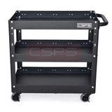 Xe đẩy CSPS 3 Tầng - Dài 71cm Rộng 44cm màu đen VNUQ071XDBB3