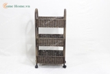 3 Tier Poly rattan shelf, storage shelf storage furniture from ComeHome.vn-CH3206A-1BR